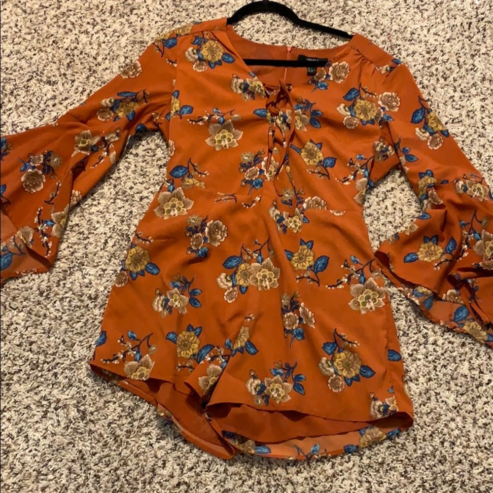 Orange romper
